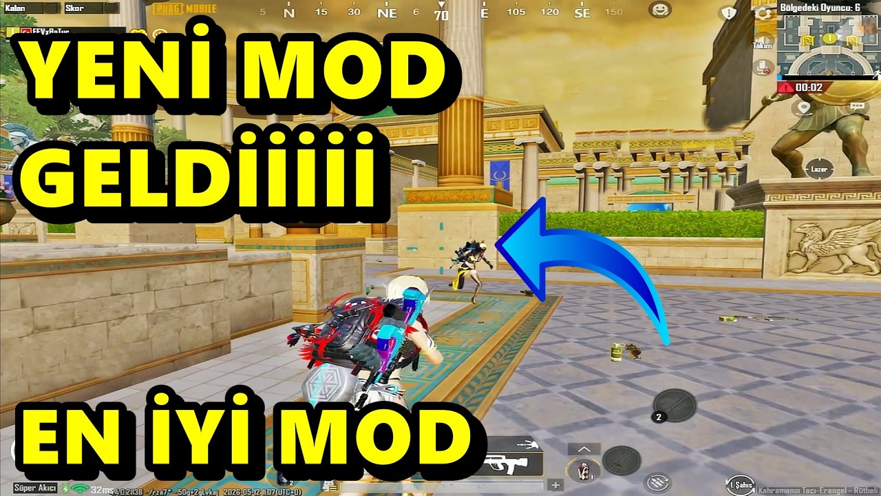 YENİ MOD GELDİİİ ! SON YILLARIN EN İYİ MODU BATUR GAME SOLO SQUAD PUBG MOBİLE
