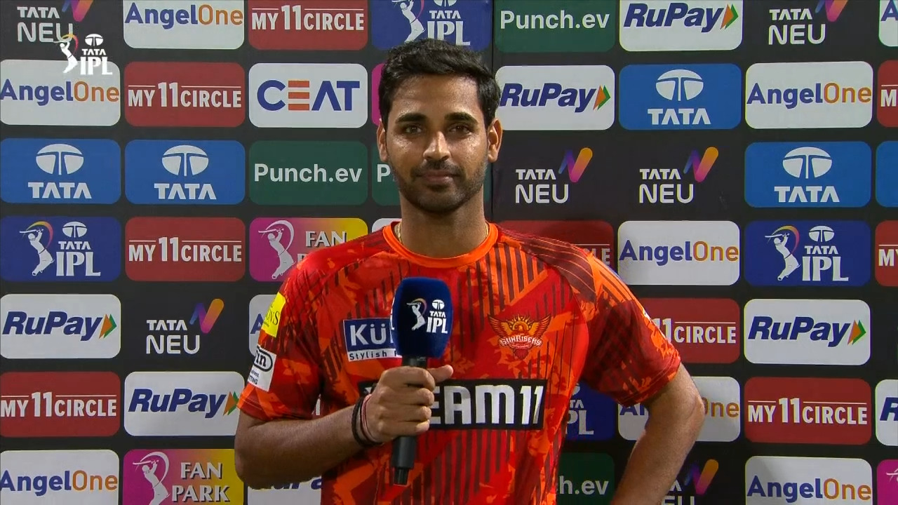M03: KKR vs SRH – Bhuvneshwar Kumar Interview