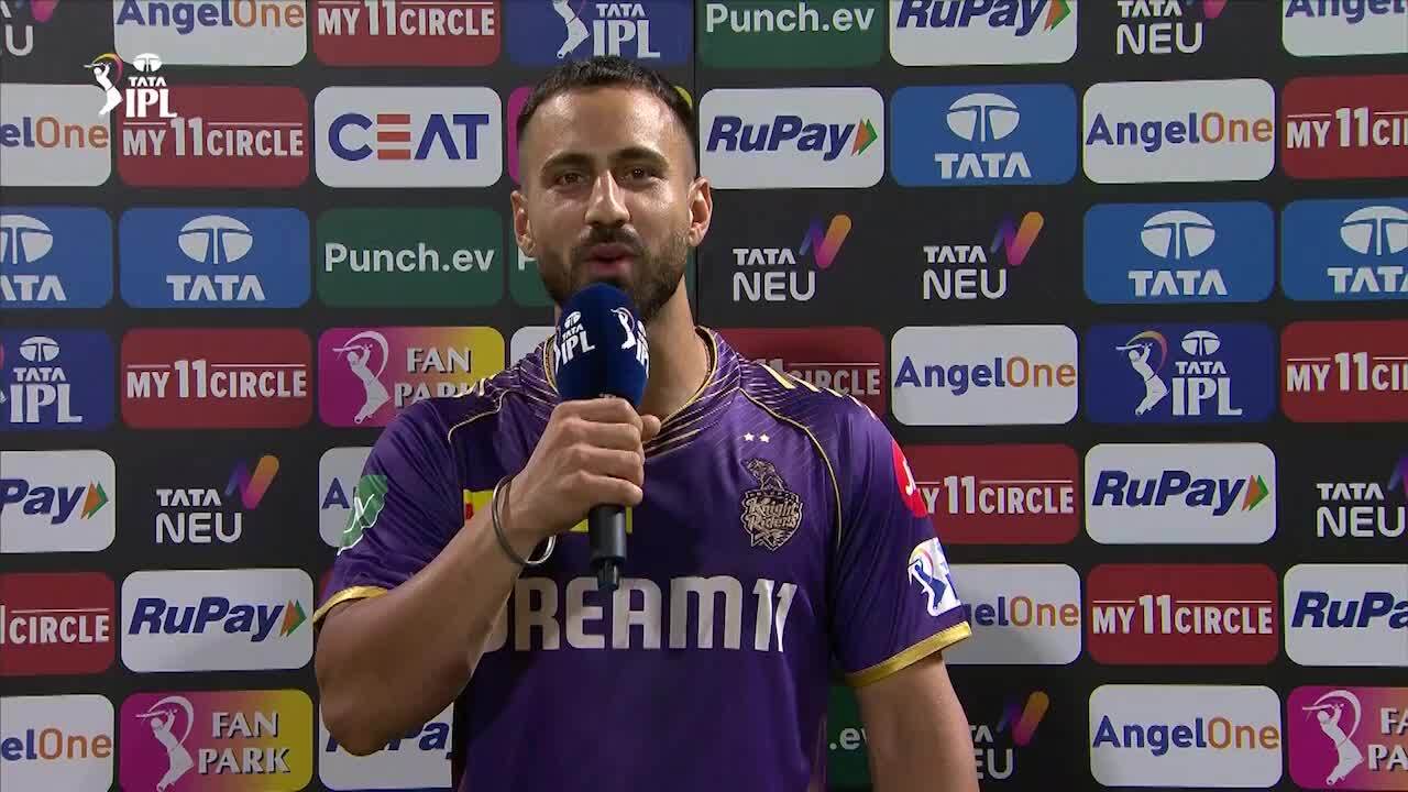 M03: KKR vs SRH – Ramandeep Singh Interview background
