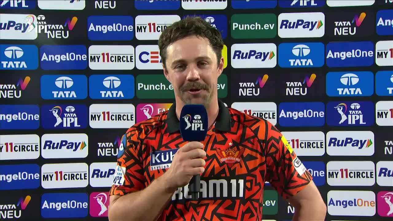 M08: SRH vs MI – Travis Head Interview