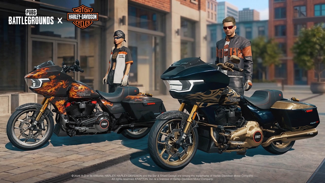 PUBG x Harley-Davidson Oppening