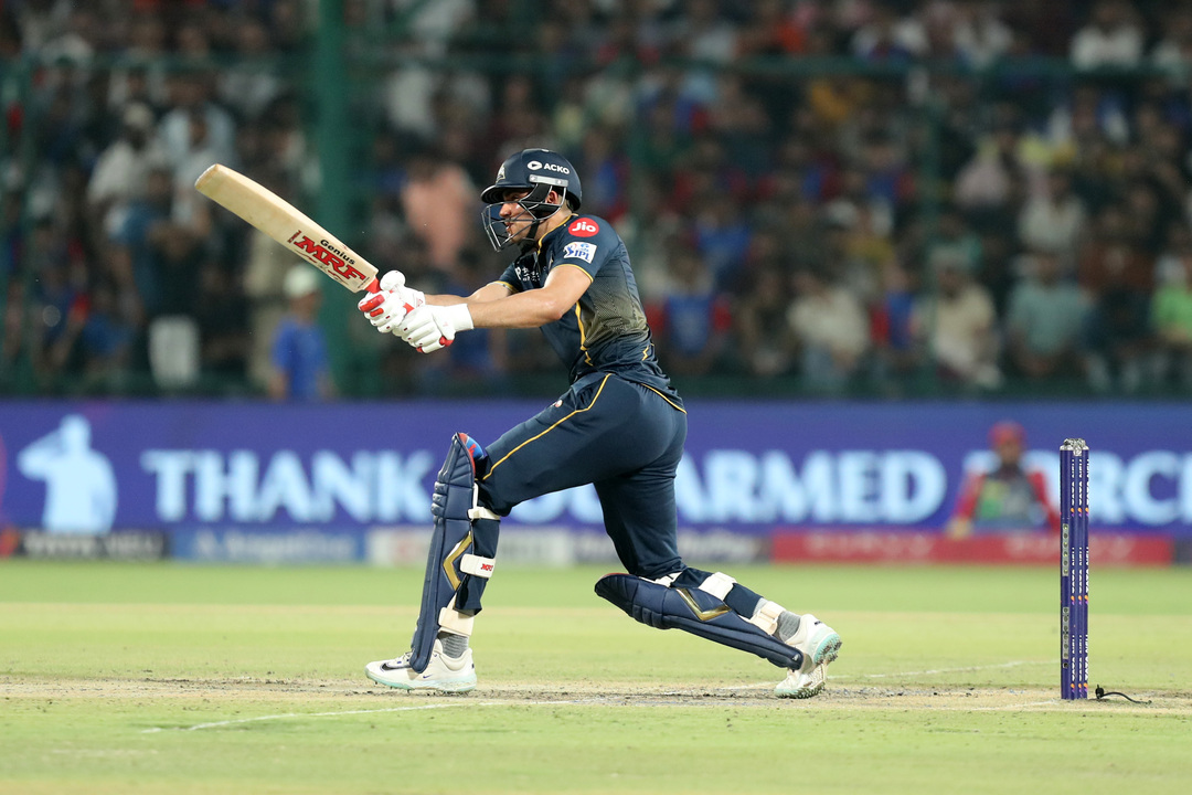 Sweep, charge: Gill shows his range vs Axar-Kuldeep