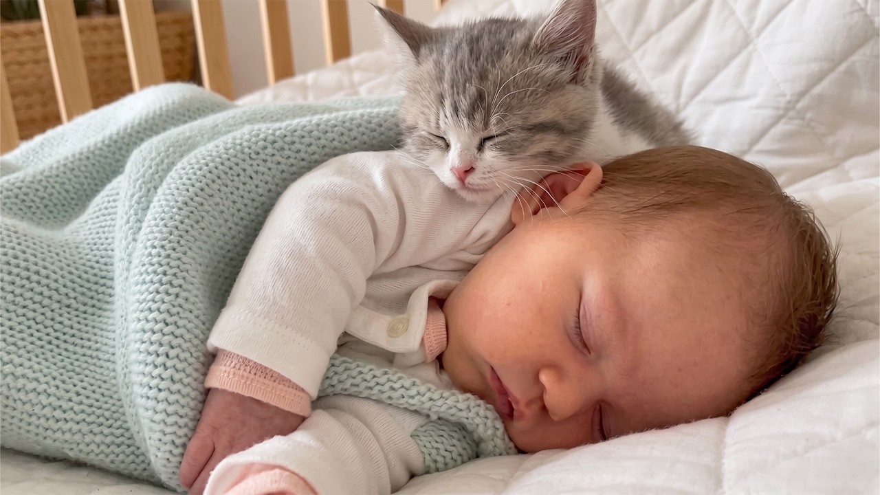 These Baby & Kitten Moments Go From Calm To Chaos 😂❤️
