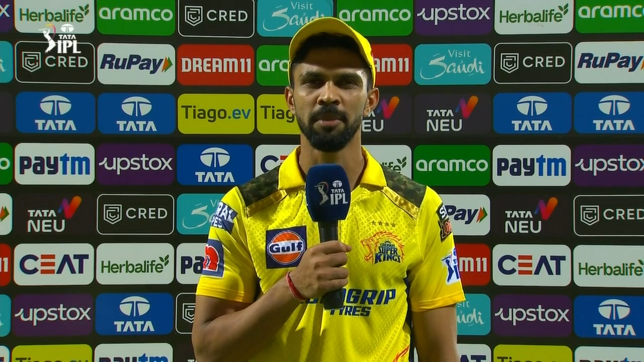 M49: CSK vs MI – Ruturaj Gaikwad Interview