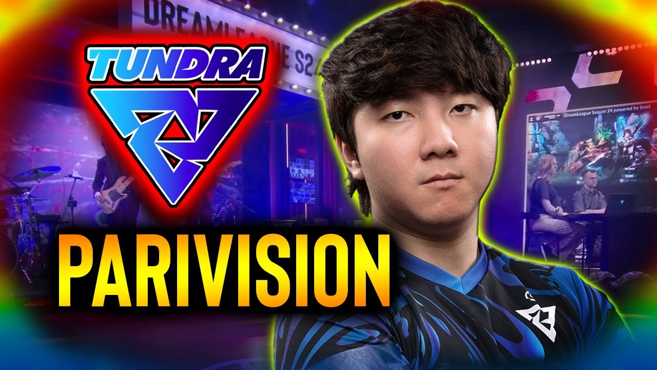 TUNDRA vs PARIVISION - GROUP STAGE 2 - DREAMLEAGUE SEASON 24 DOTA 2 background