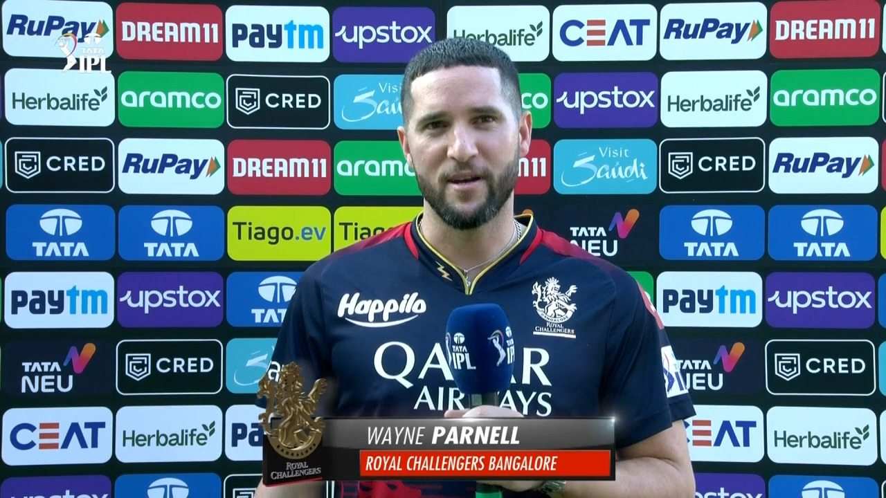 M65: SRH vs RCB – Wayne Parnell Interview