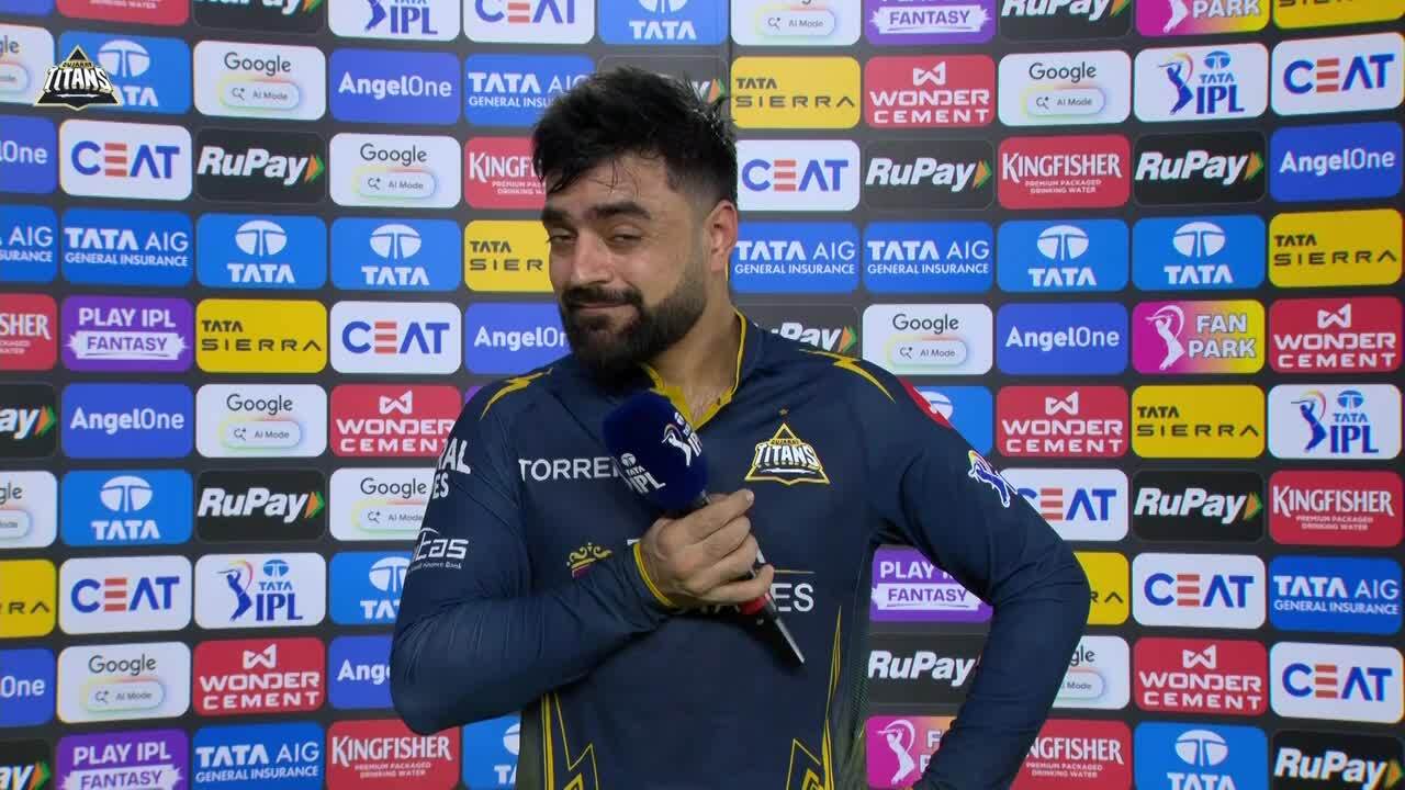 IPL 2026 M09: GT vs RR - Rashid Khan Interview
