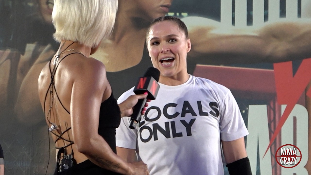 Ronda Rousey "I'm not some type of F**king ALIEN"