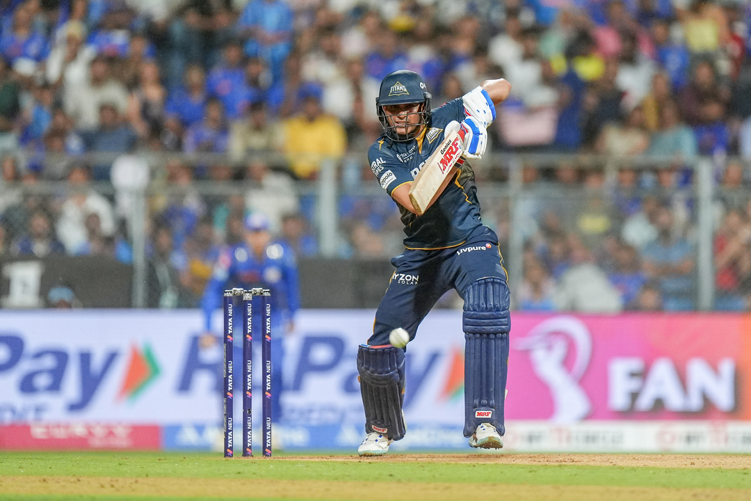Shubman Gill leads GT's chase with a fighting 43