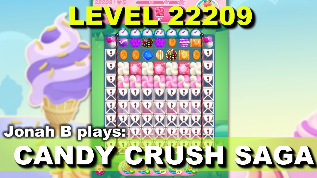 Candy Crush Saga Level 22209 background