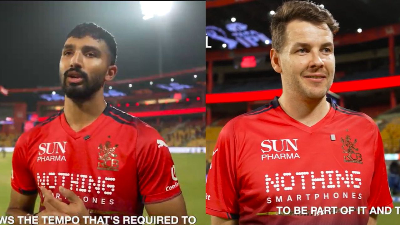 A perfect run chase & A dream debut with Devdutt Padikkal & Jacob Duffy background