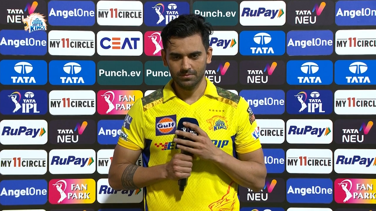 M07: CSK vs GT – Deepak Chahar Interview