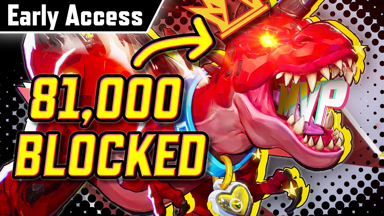 I DECIMATED The Preview Stream With DEVIL DINO (HE'S OP)