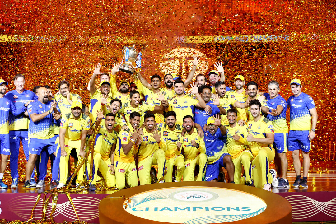 Reliving CSK's unforgettable title triumph with Ravindra Jadeja & Shivam Dube background