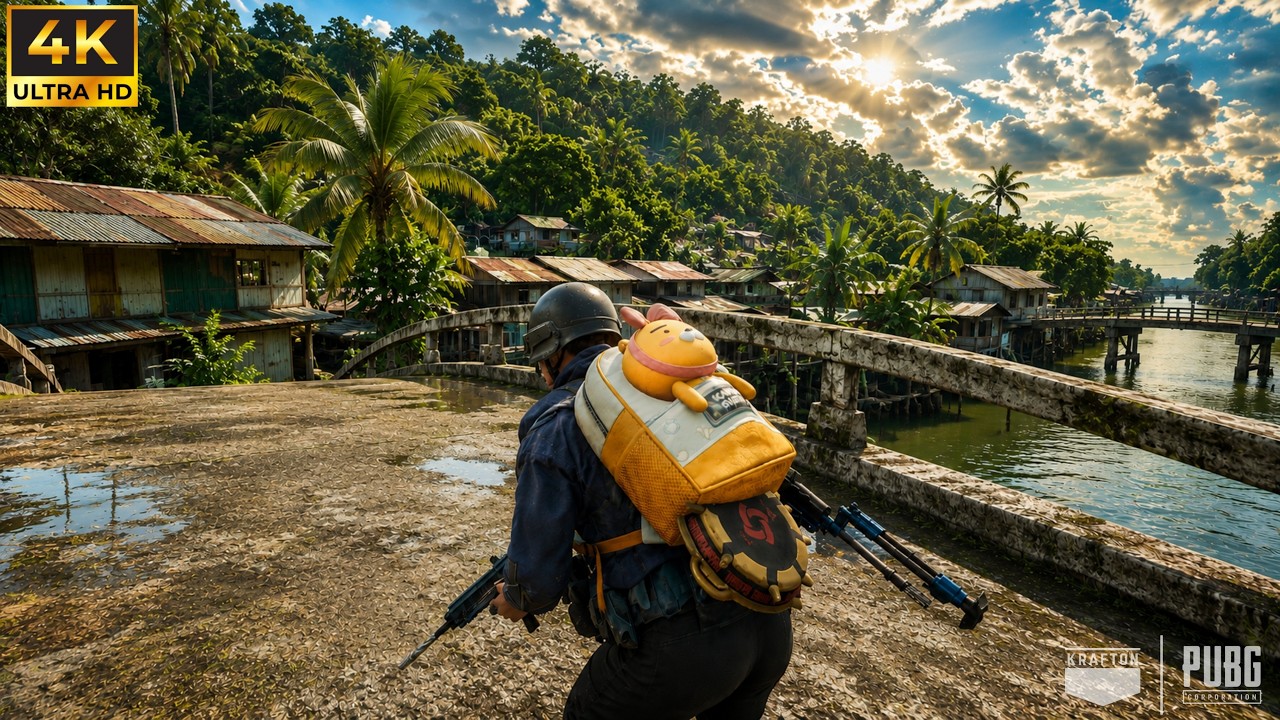 Sanhok Looks Insanely Realistic in FPP! | PUBG PC 4K Ultra Graphics background