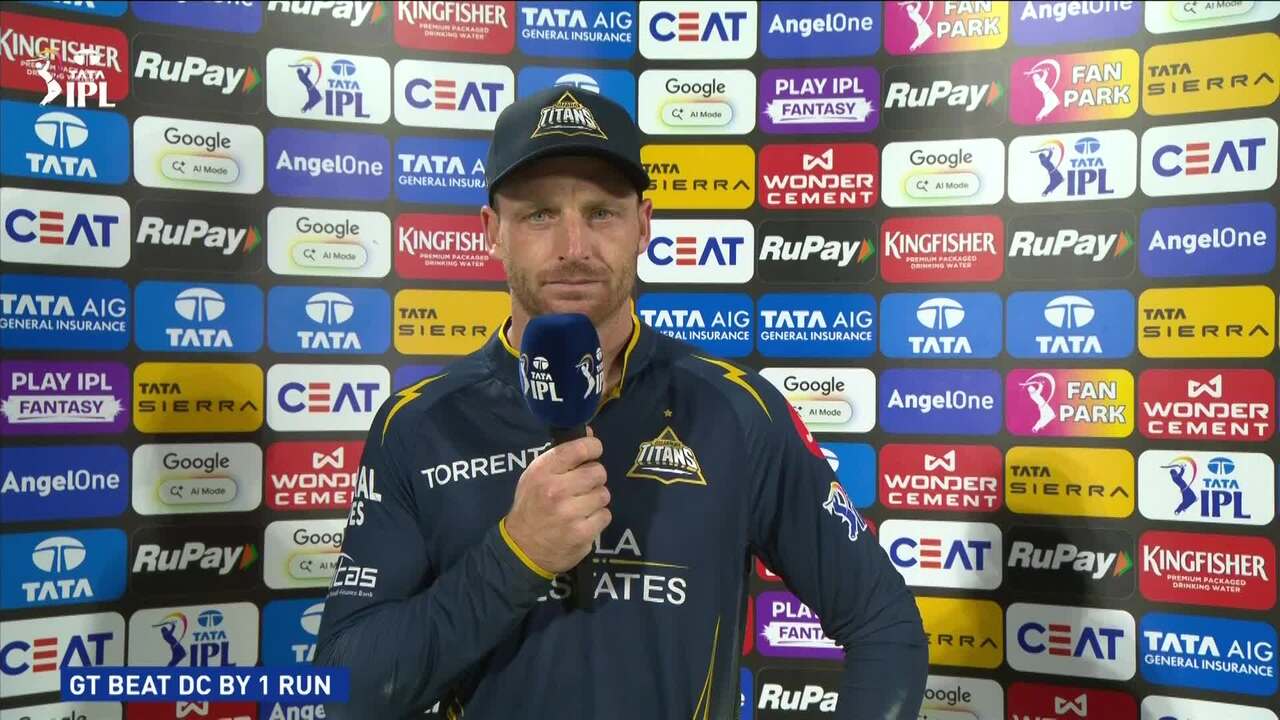 IPL 2026 M14: DC vs GT - Jos Buttler Interview background