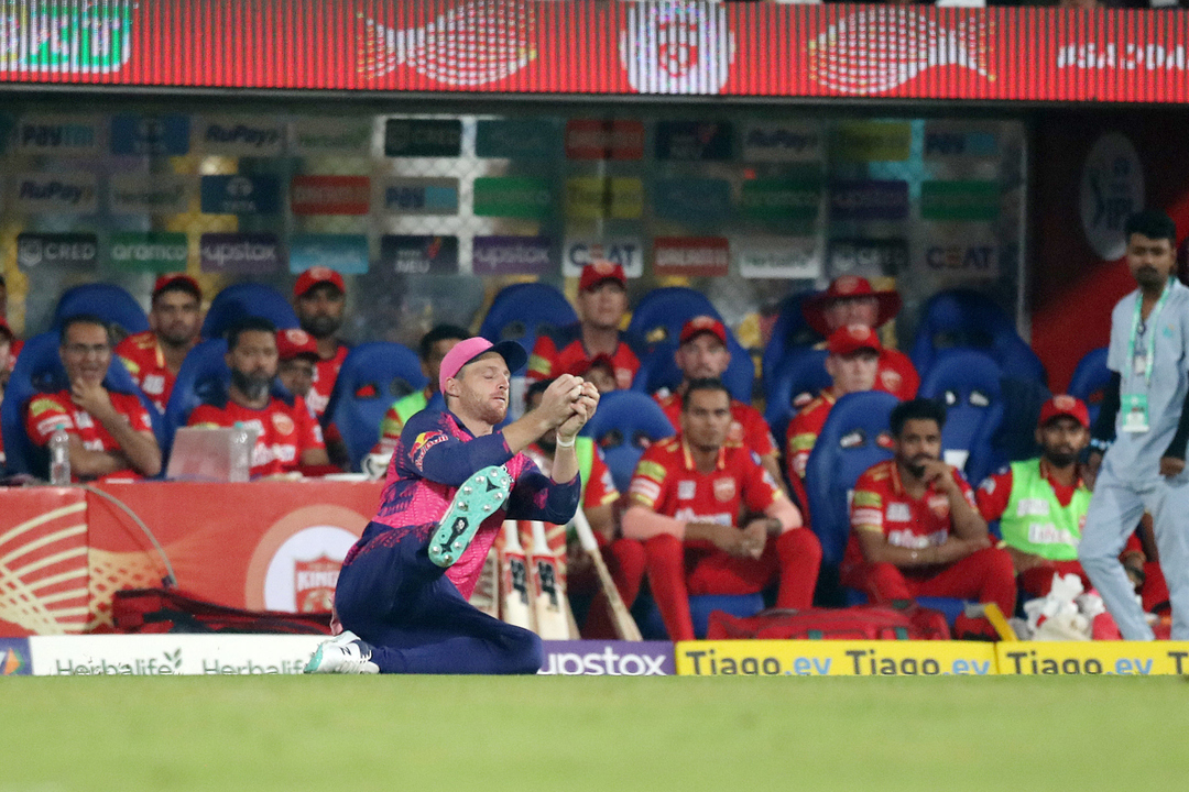 Athletic Buttler pouches another brilliant catch