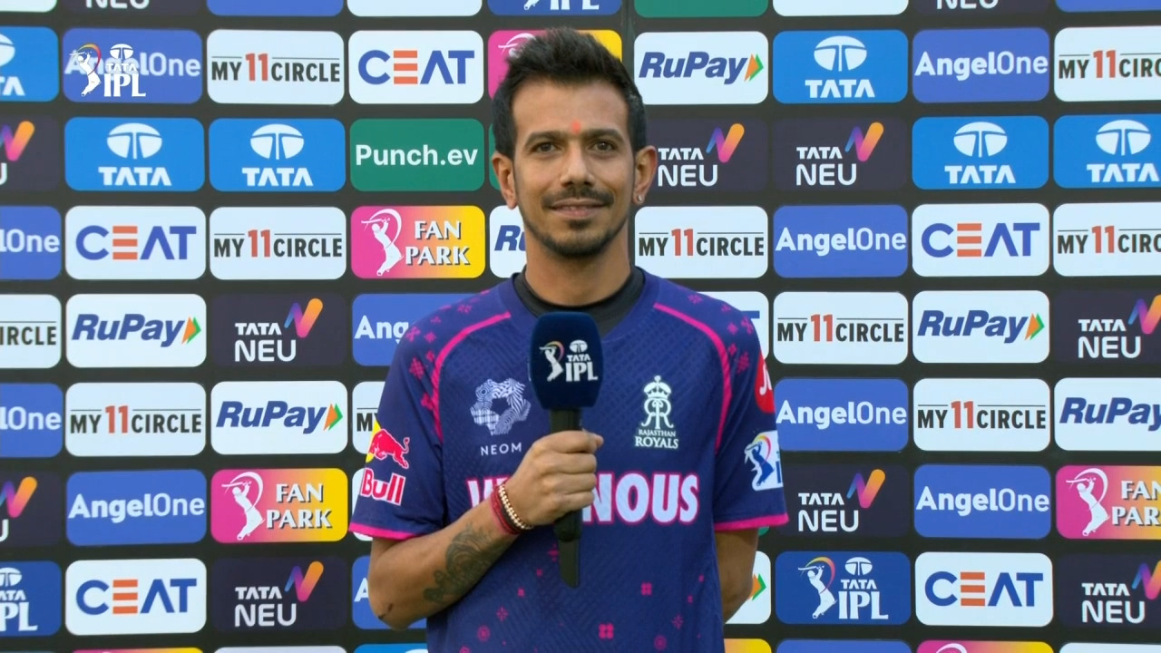 M24: RR vs GT – Yuzvendra Chahal Interview