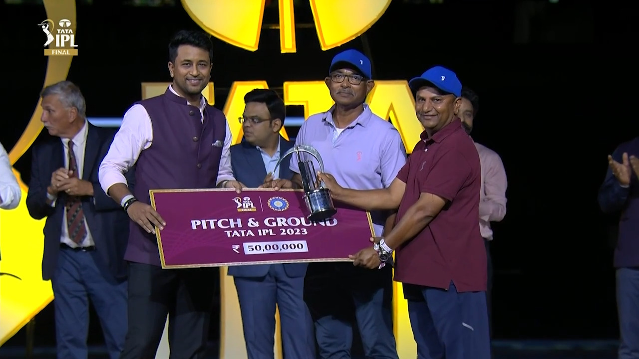 TATA IPL 2023: Pitch & Ground Award - The Eden Gardens and Wankhede Stadium background