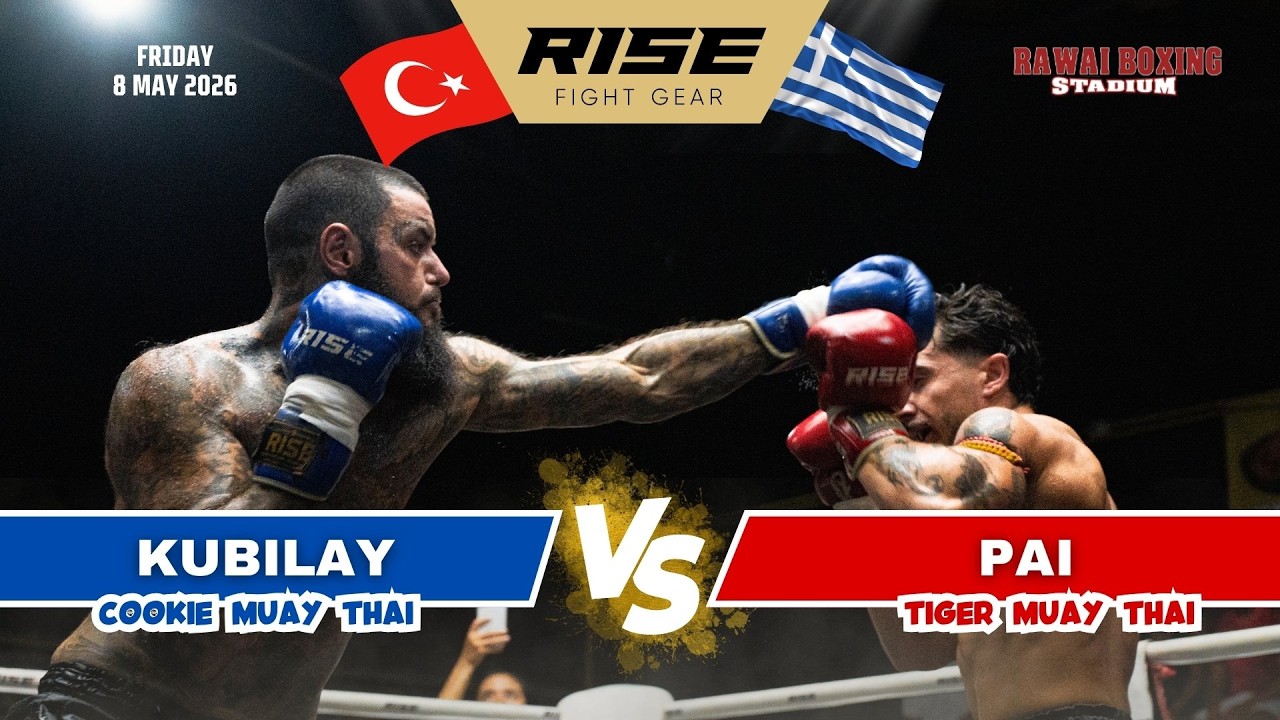 π¬π· Greece vs πΉπ· Turkey | PAI (Tiger Muay Thai) vs KUBILAY (Cookie Muay Thai)