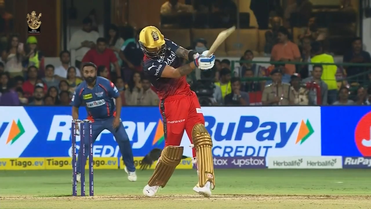 M15: RCB vs LSG – Virat Kohli Six