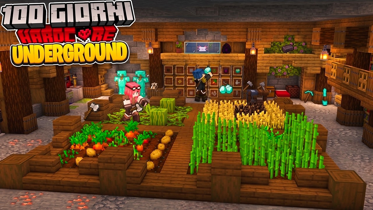 100 GIORNI HARDCORE: UNDERGROUND - Minecraft