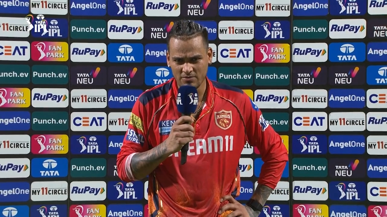 M49: CSK vs PBKS – Rahul Chahar Interview background