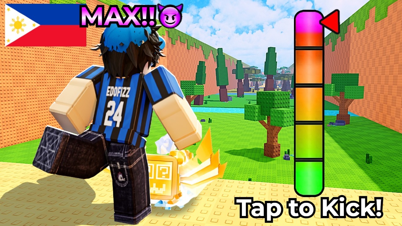 Nakuha Ko ang MAX POWER sa Kick a Lucky Block..