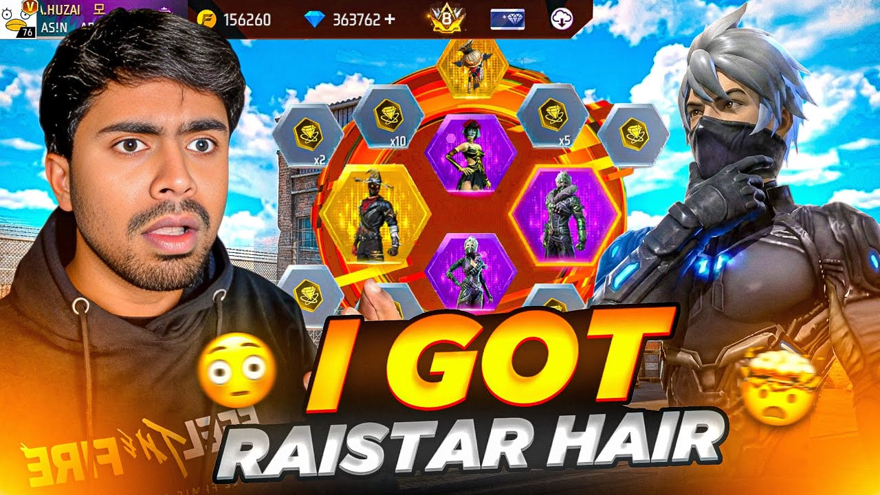 Finally I Got Raistar Hair Bundle 🤯 Nayan Asin Reaction On Old Bundle Comeback 🤣 - Garena Free Fire