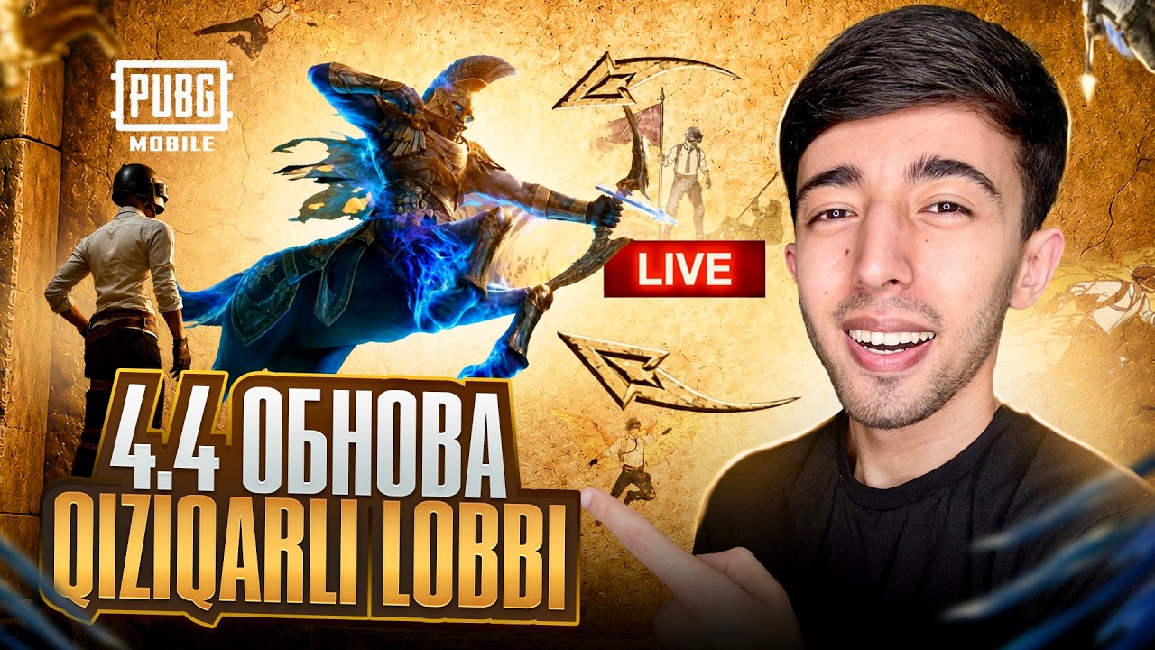 QIZIQARLI LOBBI QILAMIZ - 4.4 YANGILANISH 🔥 PUBG MOBILE!!!