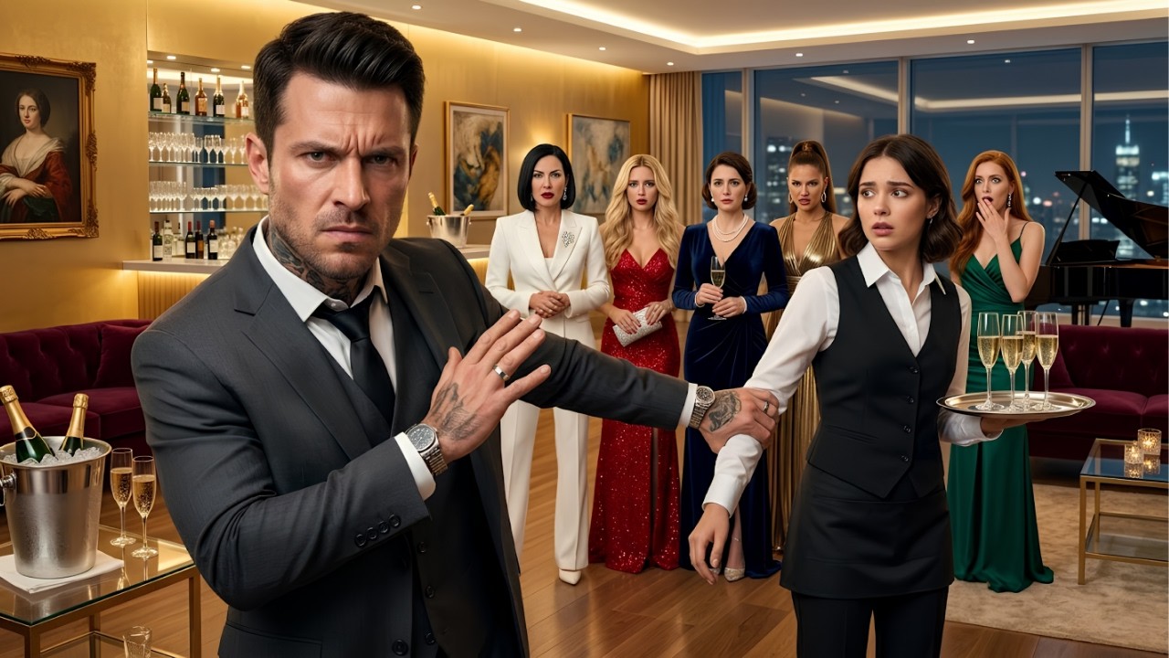 At a Luxury Gala, 5 Powerful Women Wanted Him—But the Mafia Boss Picked the Waitress