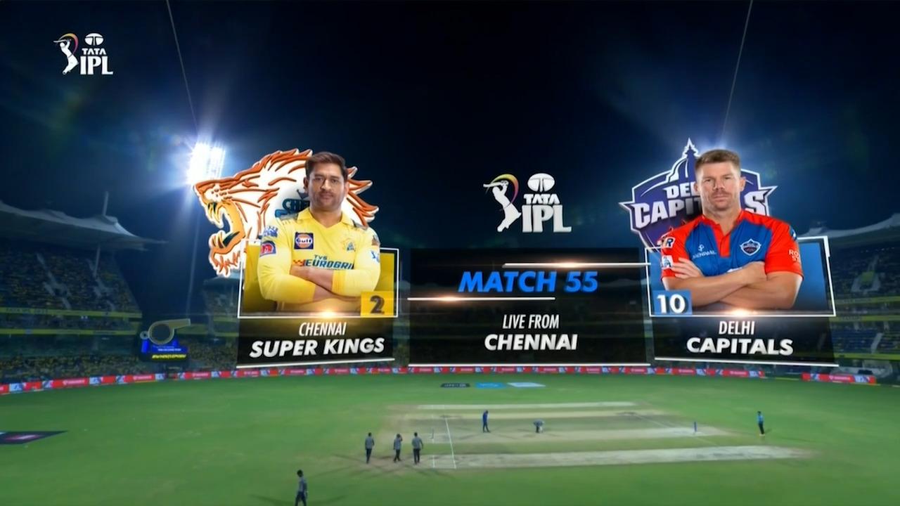 IPL 2023 M55: CSK vs DC – Match Highlights background