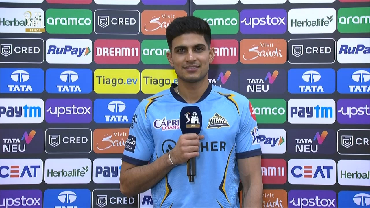 Final: CSK vs GT – Shubman Gill Interview
