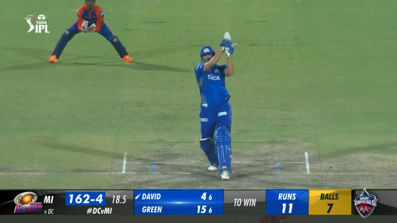 M16: DC vs MI – Tim David Six