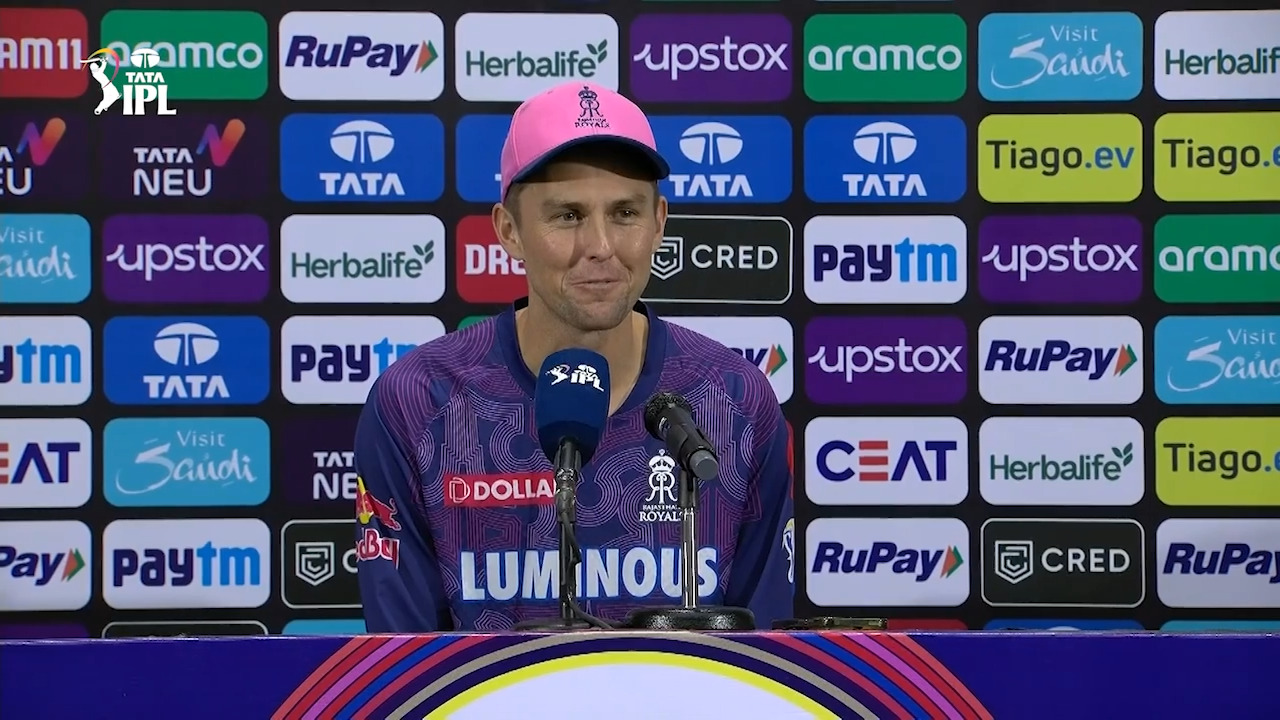 There are some good vibes in the change room: Trent Boult background