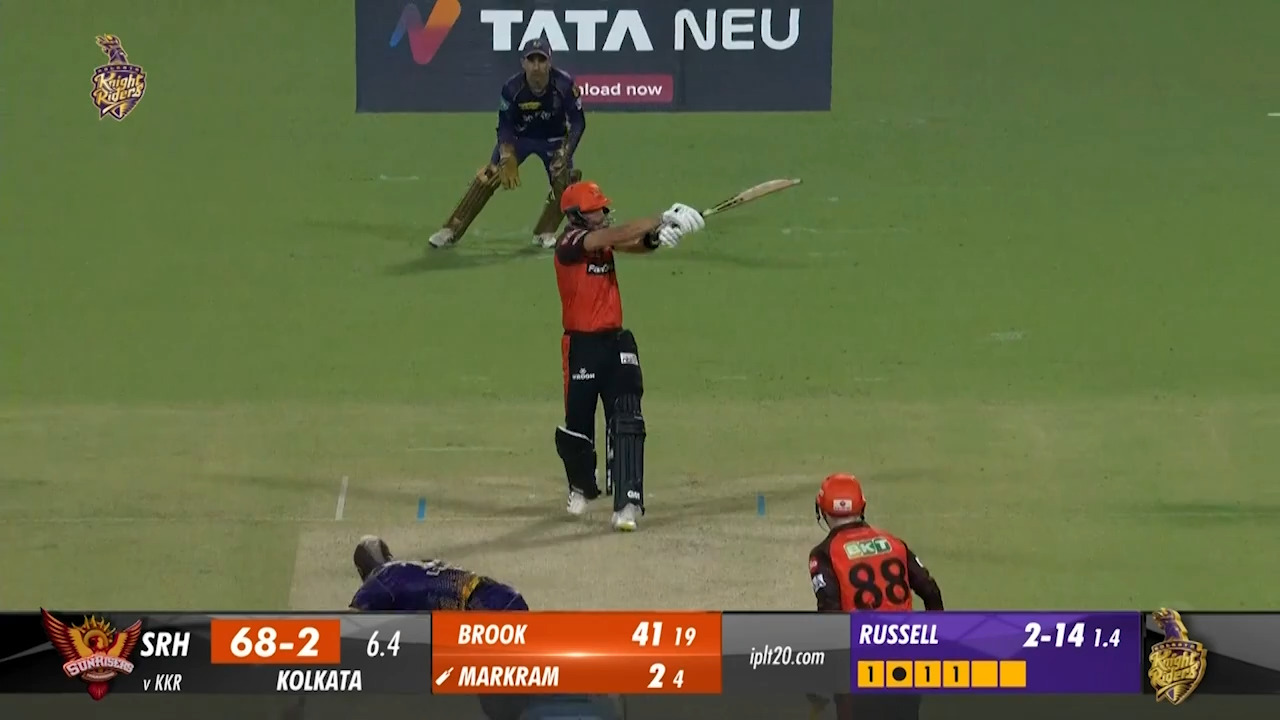 M19: KKR vs SRH – Aiden Markram Six