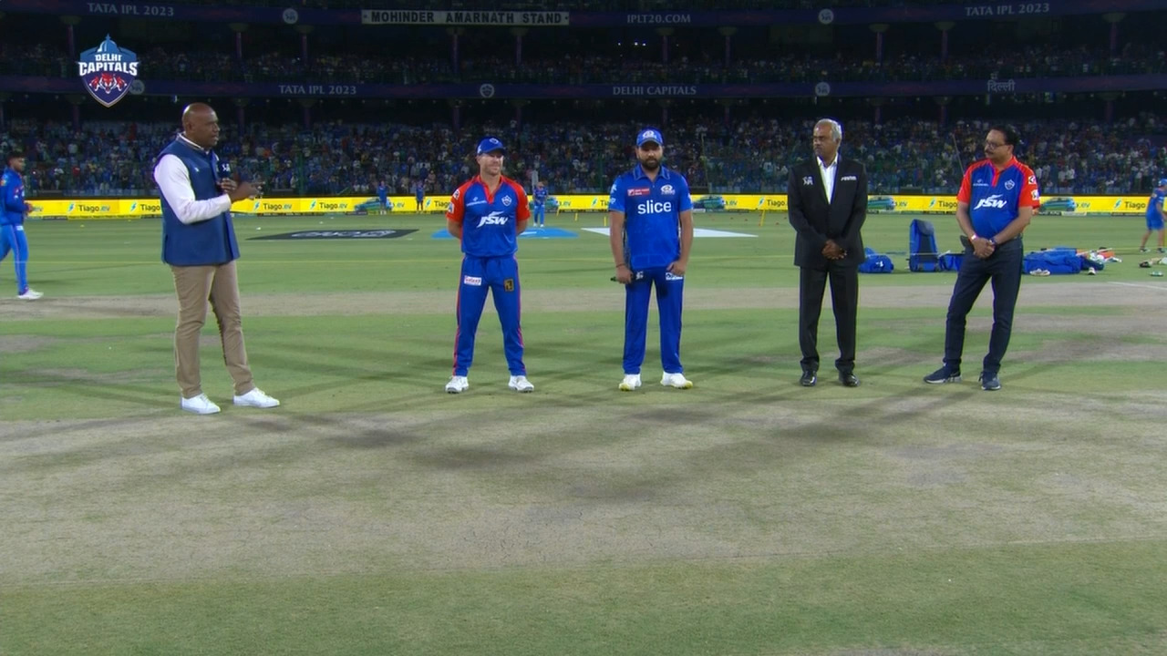 M16: DC vs MI – Toss