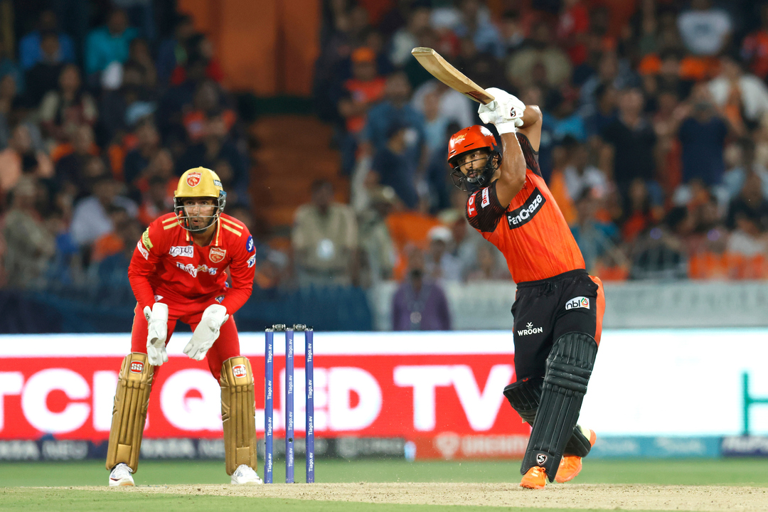 Rahul Tripathi releases pressure valve with three fours in a row
