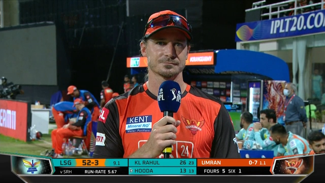 M12: SRH vs LSG – Dale Steyn Interview background