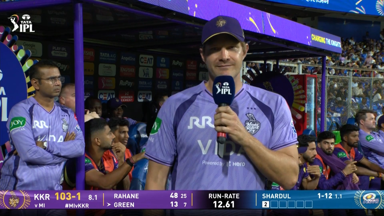 IPL 2026 M02: MI vs KKR - Shane Watson Interview