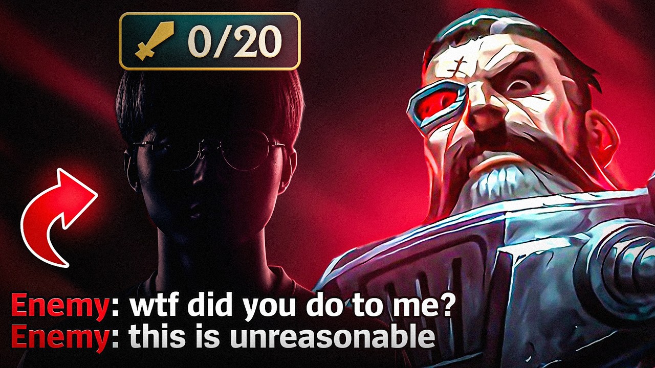 THIS CHALLENGER PLAYER WENT 0/20 VS ME