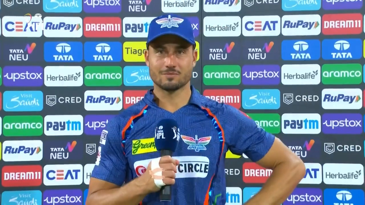 M03: LSG vs DC – Marcus Stoinis Interview