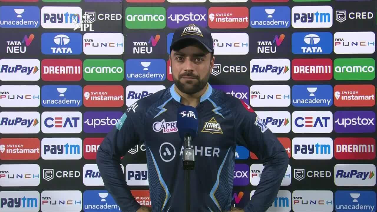 M10: GT vs DC – Rashid Khan Interview