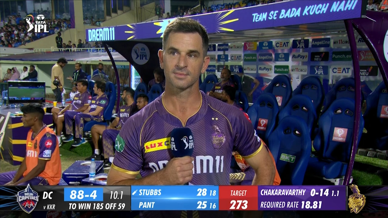 M16: DC vs KKR – Ryan ten Doeschate Interview