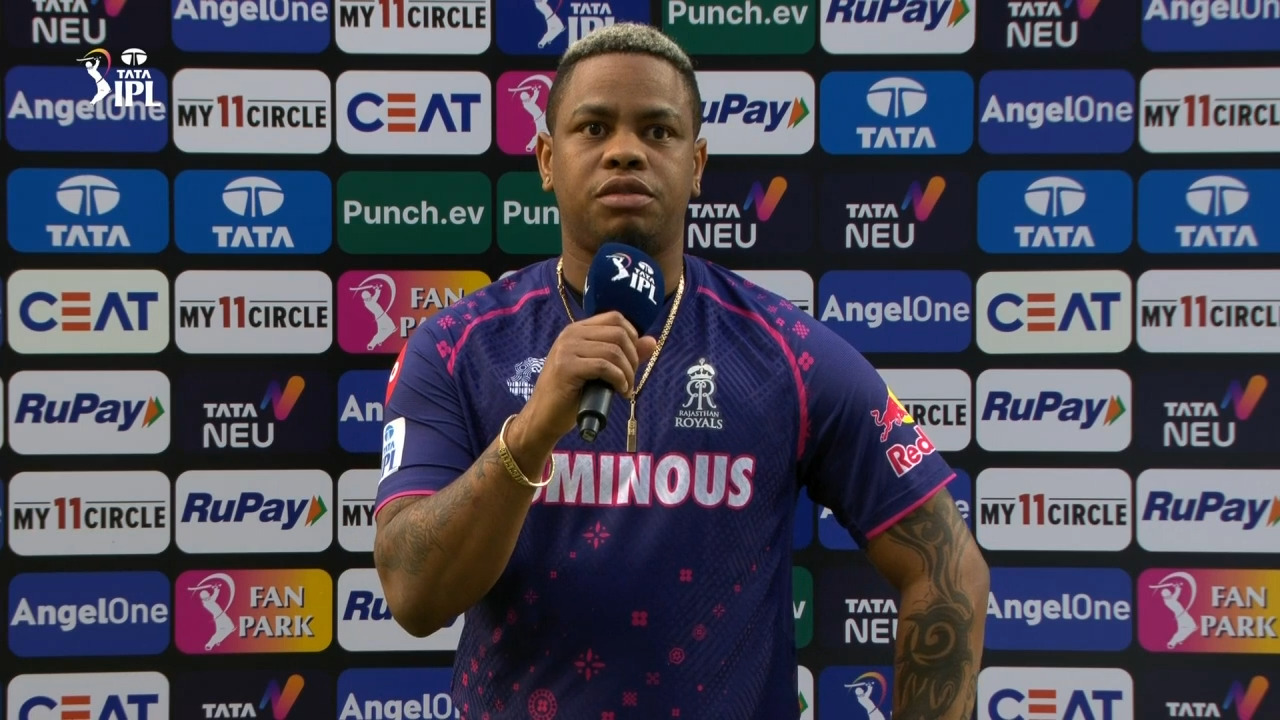 M14: MI vs RR – Shimron Hetmyer Interview