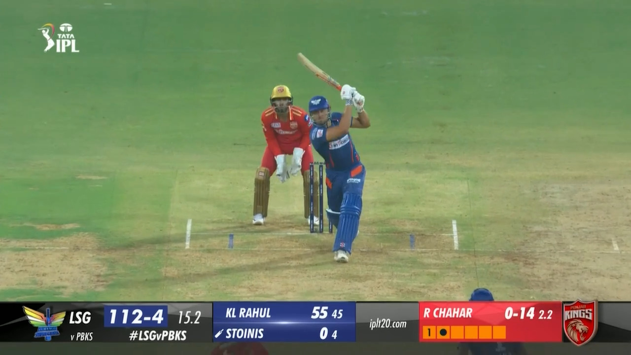 M21: LSG vs PBKS – Marcus Stoinis Six background