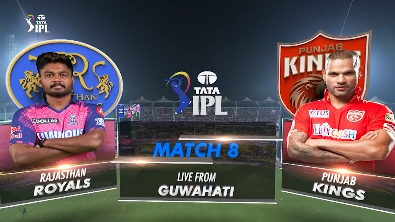 IPL 2023 M08: RR vs PBKS – Match Highlights