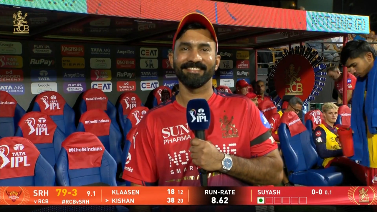 IPL 2026 M01: RCB vs SRH - Dinesh Karthik Interview