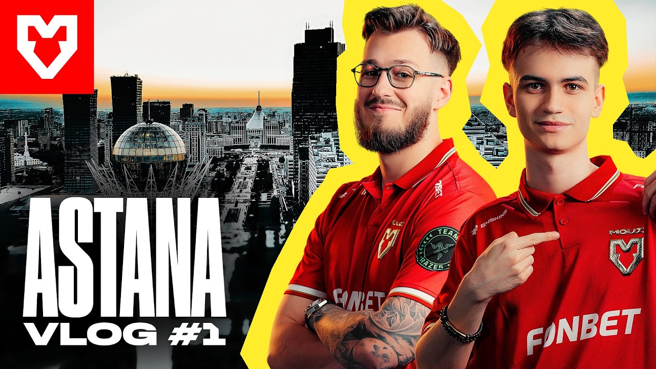 jL's and xelex's FIRST Tournament with MOUZ - PGL Astana Vlog 1