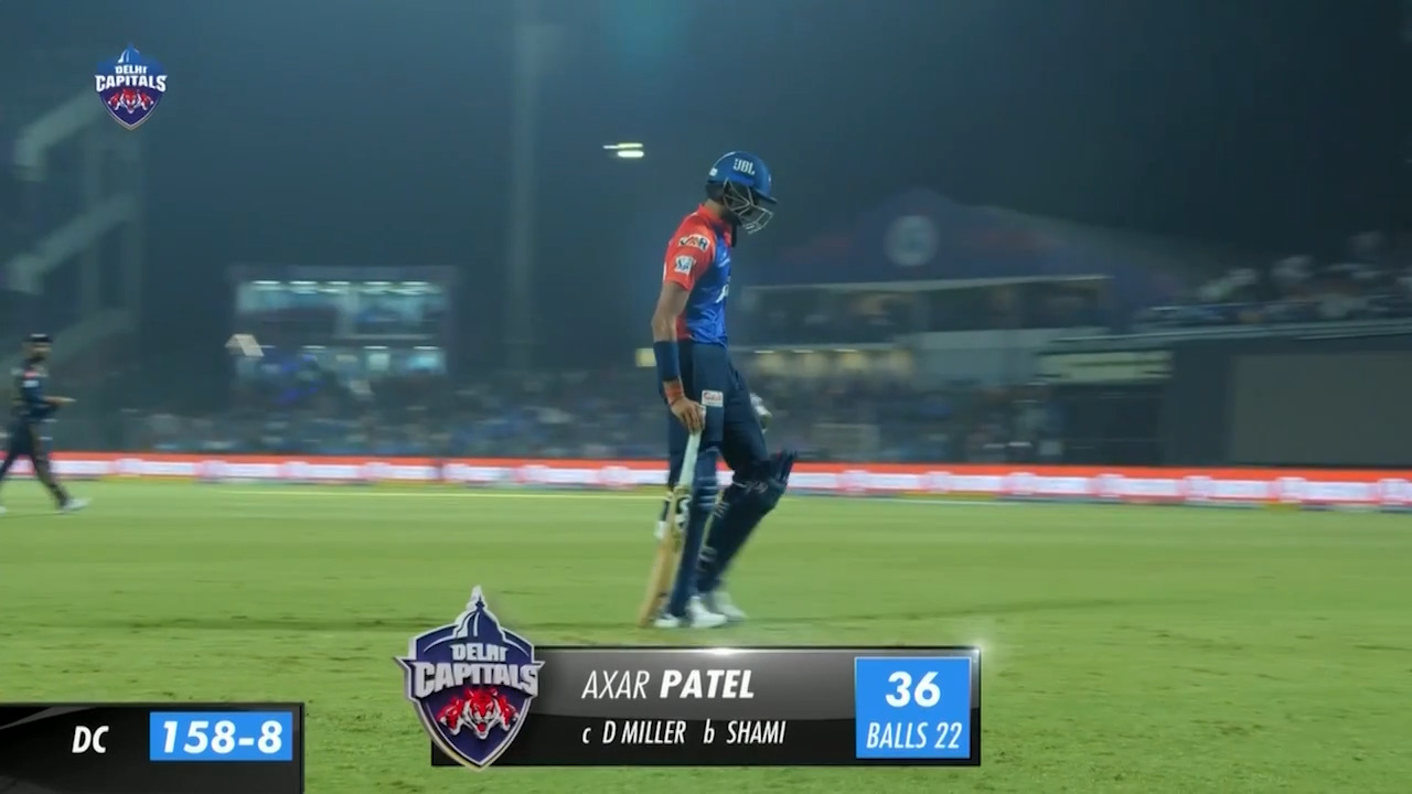 M07: DC vs GT – Axar Patel Wicket